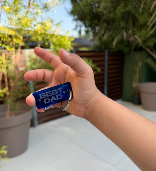 Best Dad keychain 💙